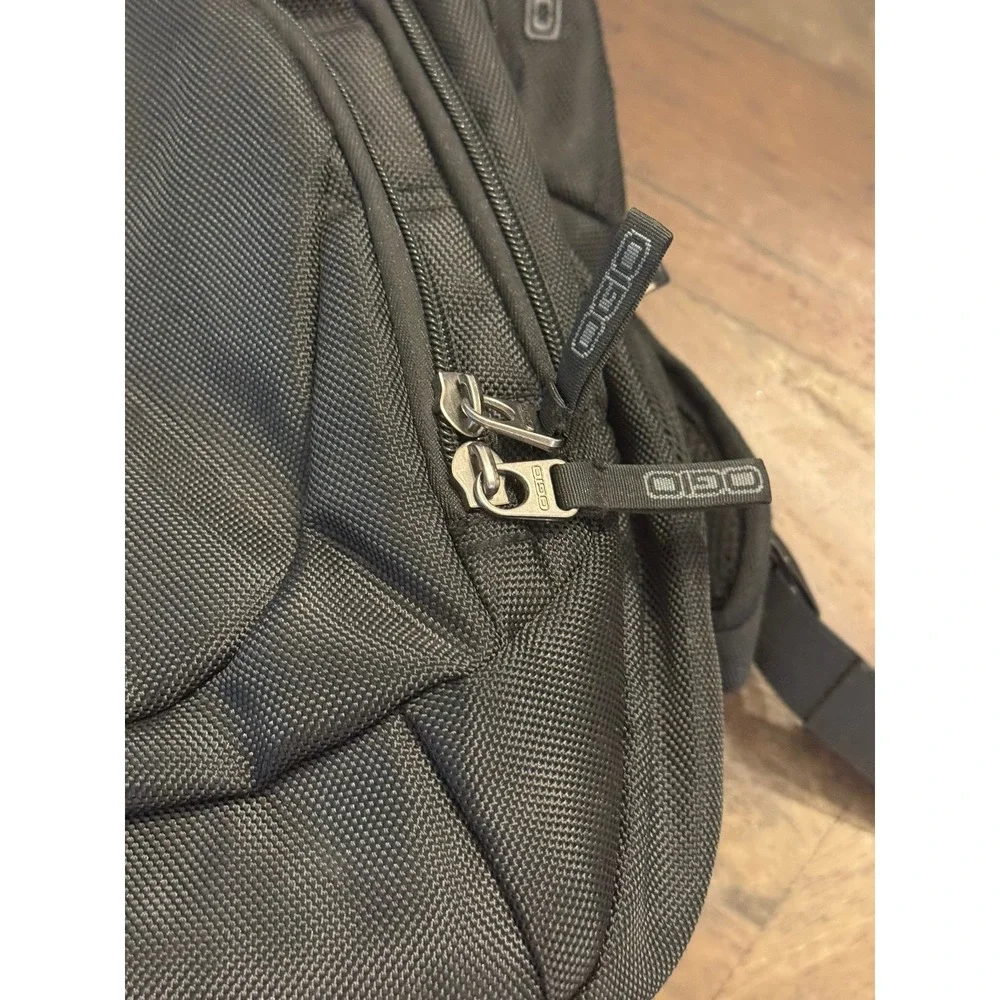OGIO Stratagem Laptop Backpack Black PepsiCo R&D Embroidered Tech Bag